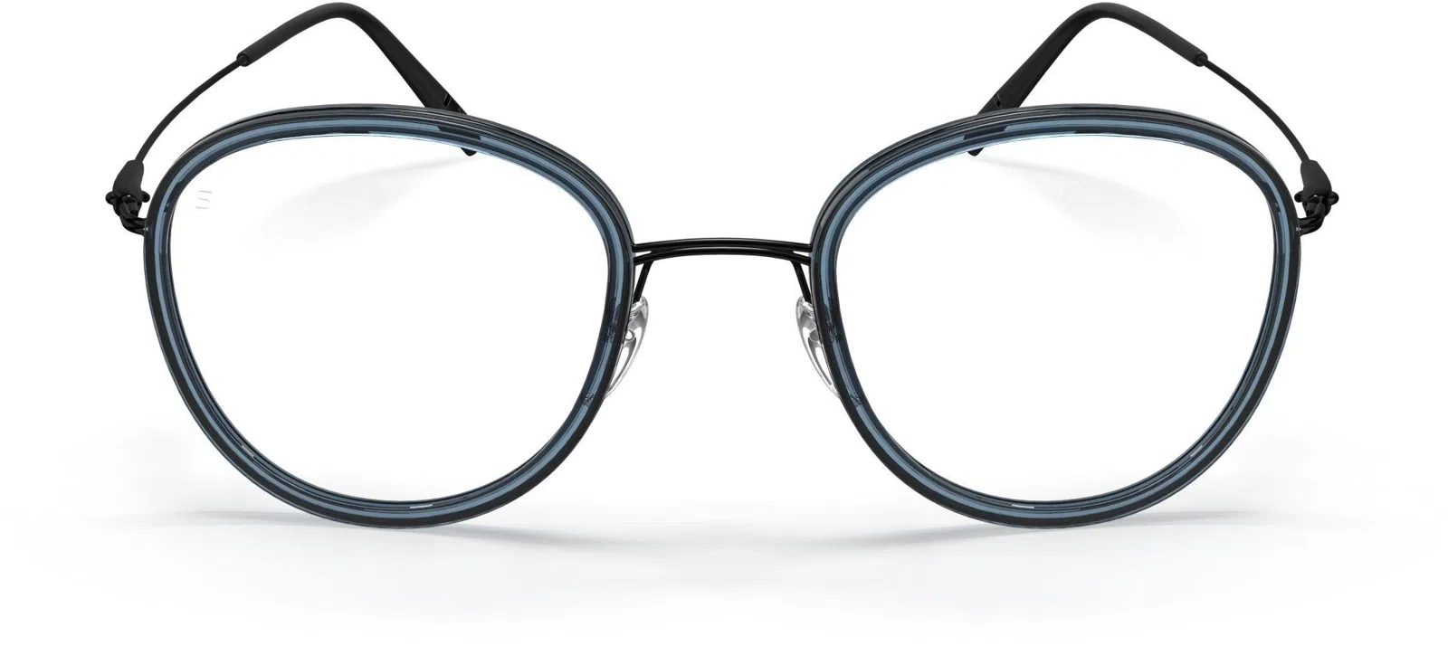 Silhouette Dynamics Colorwave Contour 5581 Eyeglasses - Ruthenium / Graphite - view 30